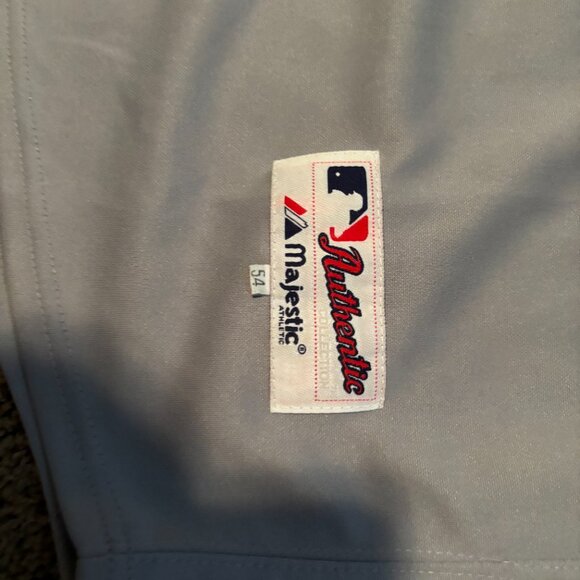 Philadelphia Phillies Cole Hamels Authentic MLB Jersey with All Star Patch - Picture 4 of 4